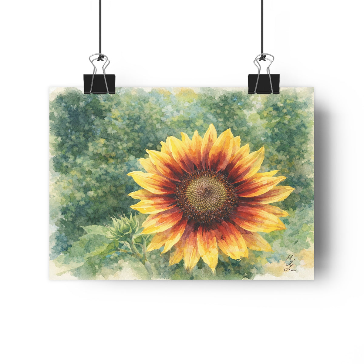High Summer, Watercolor Art Print