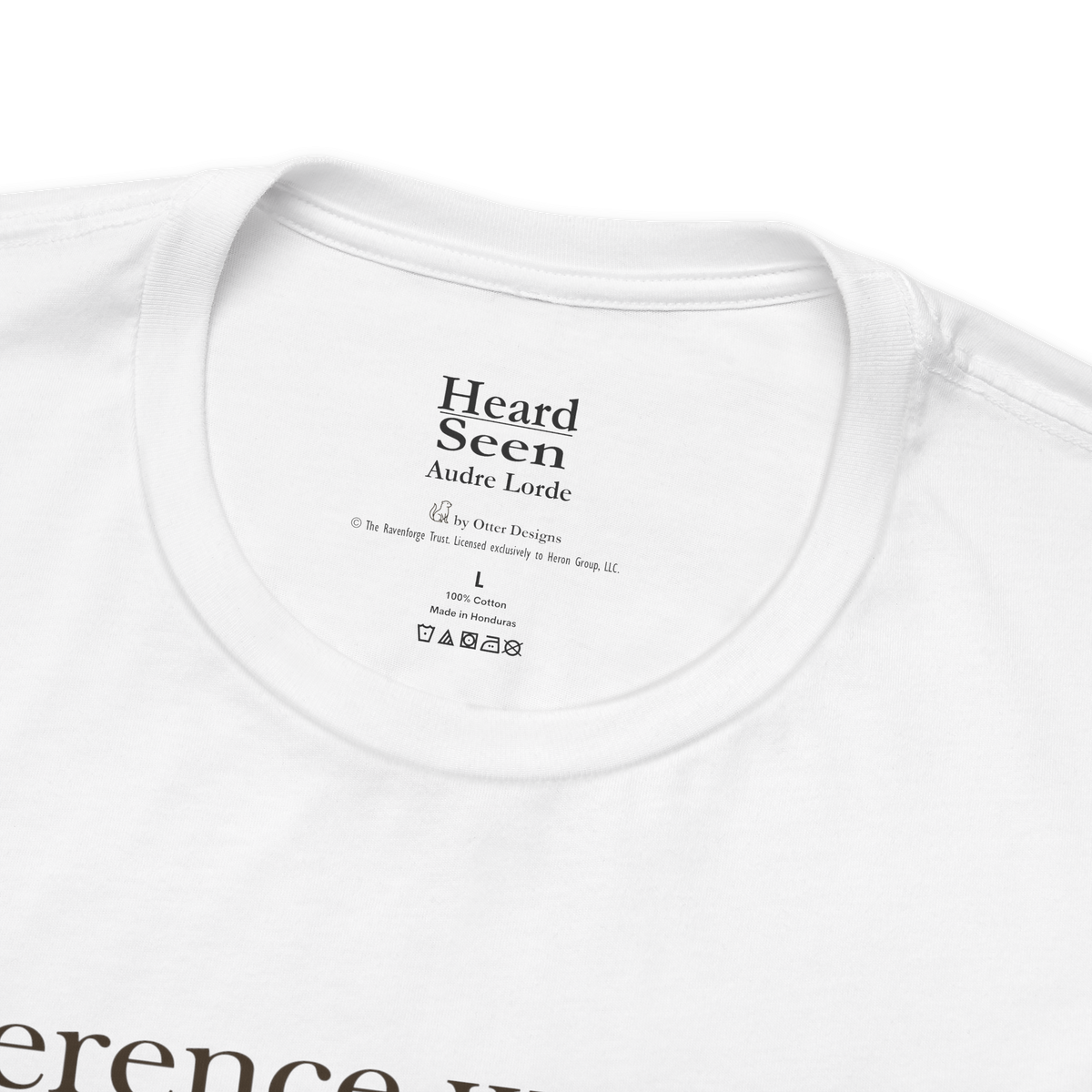 Audre Lorde Tribute Unisex T-Shirt