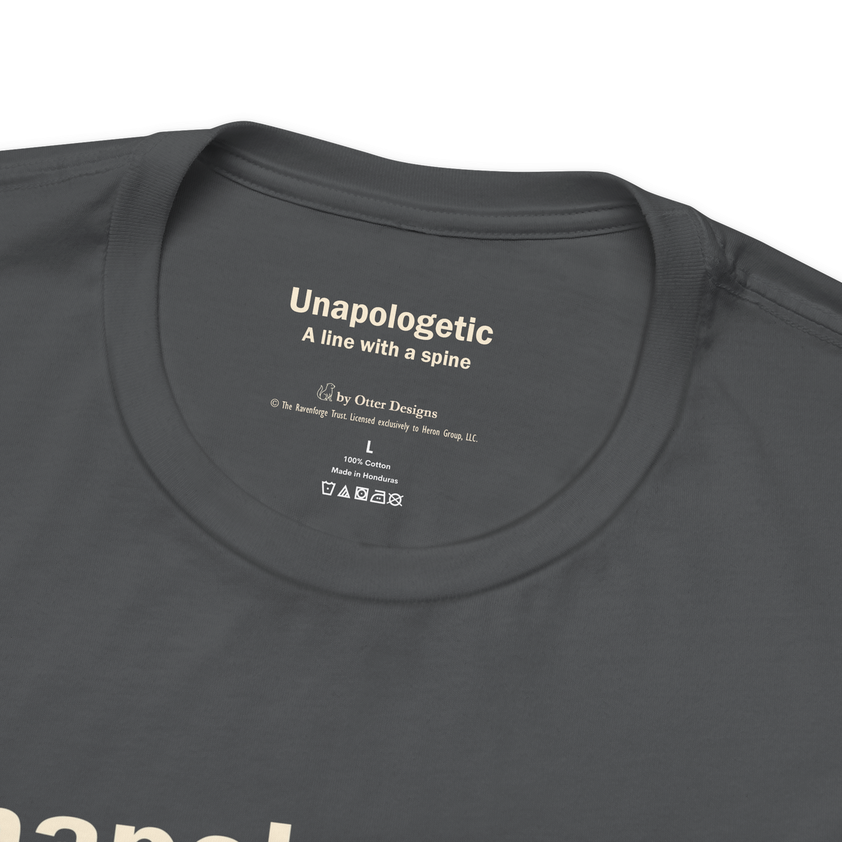 Unapologetic. Full Stop. — Unisex T-Shirt