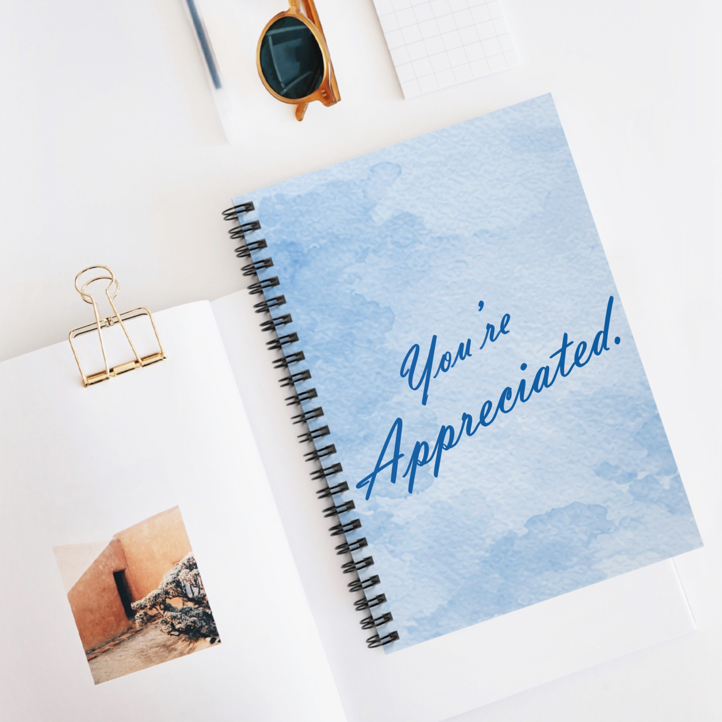 You're Appreciated., Spiral Notebook