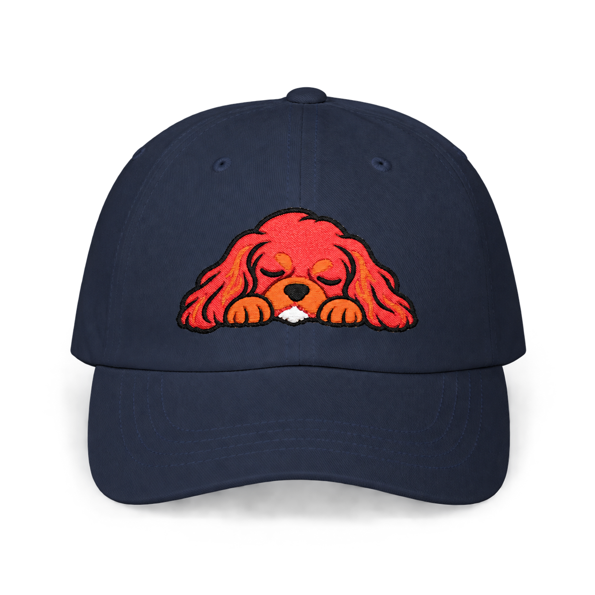 Cavalier King Charles Spaniel Embroidered Dad Hat – Cavy Snuggle Club