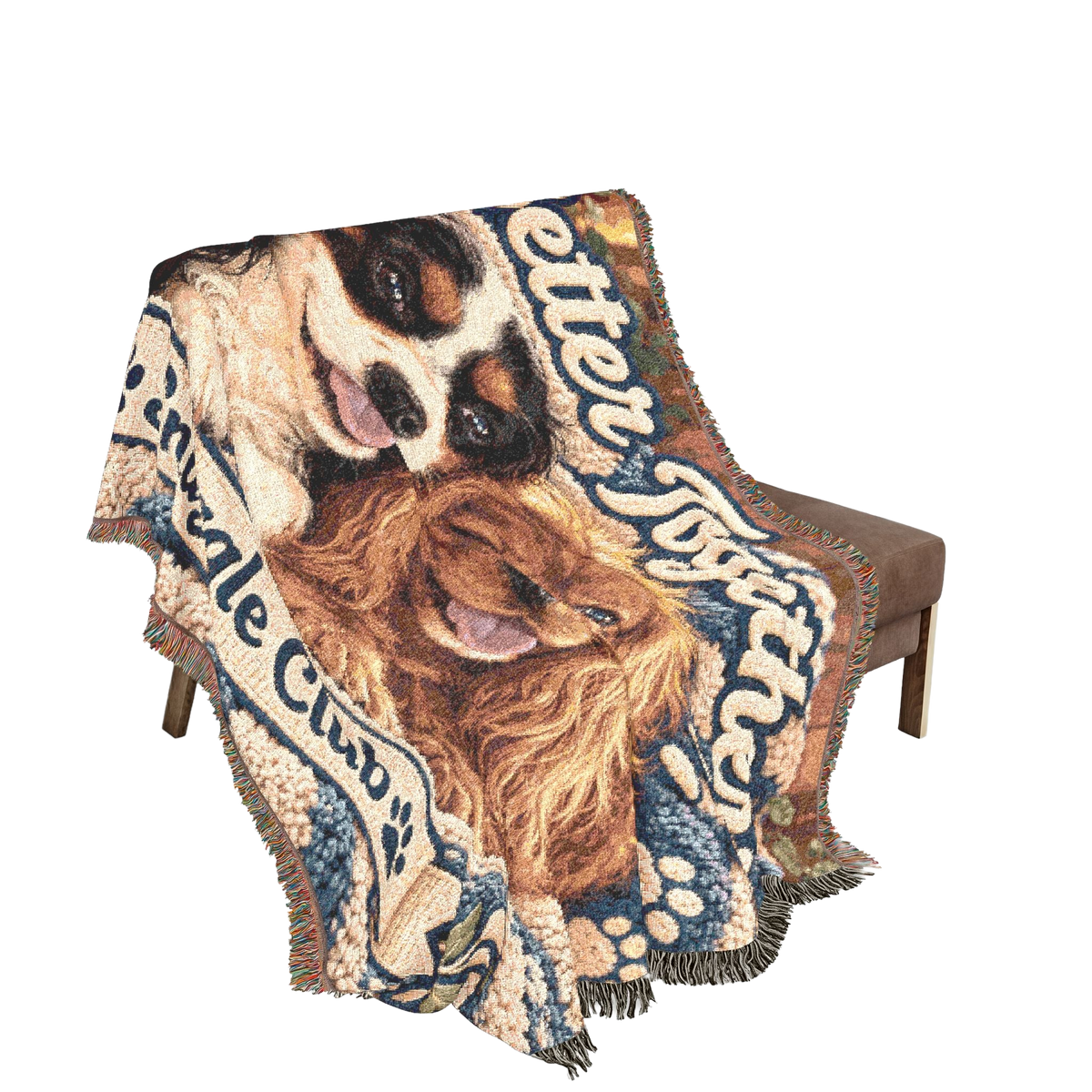 Better Together Snuggle Club Woven Blanket — Cavy Cozy Throw