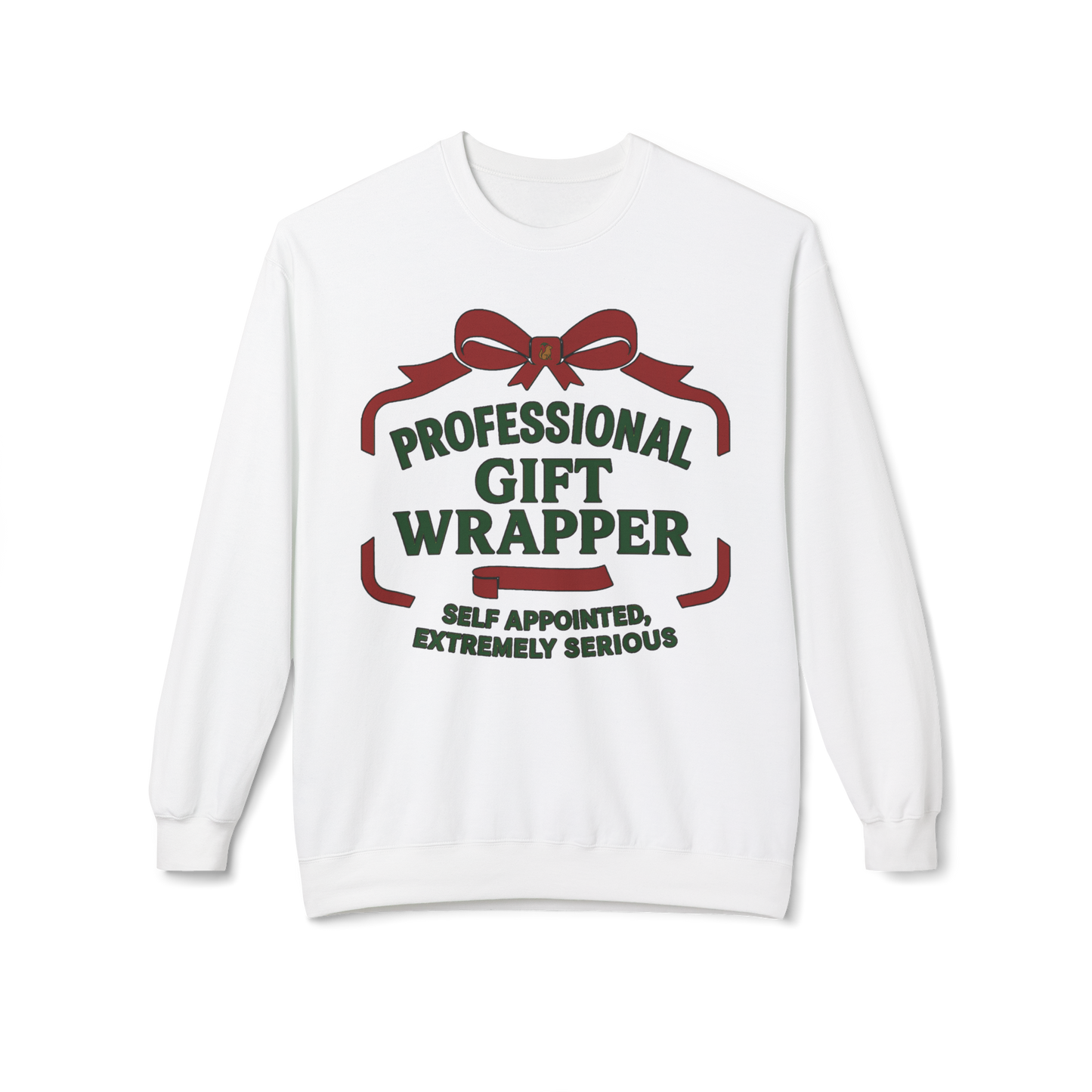 Professional Gift Wrapper - Cozy Crewneck Sweatshirt