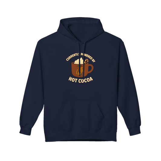 Powered by Cocoa - Cozy Holiday Hoodie