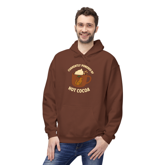 Powered by Cocoa - Cozy Holiday Hoodie