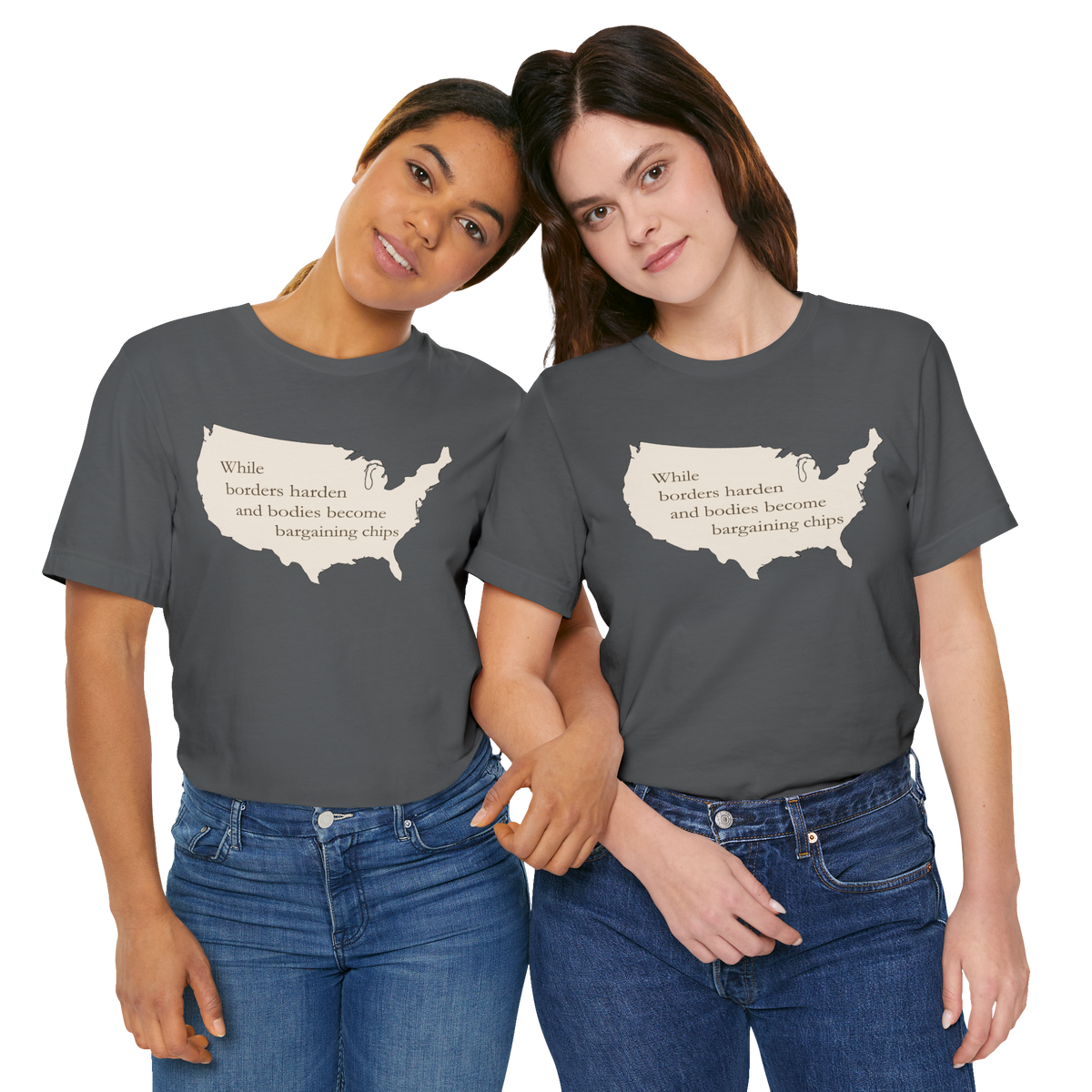 Witness: While Borders Harden — Unisex T-Shirt