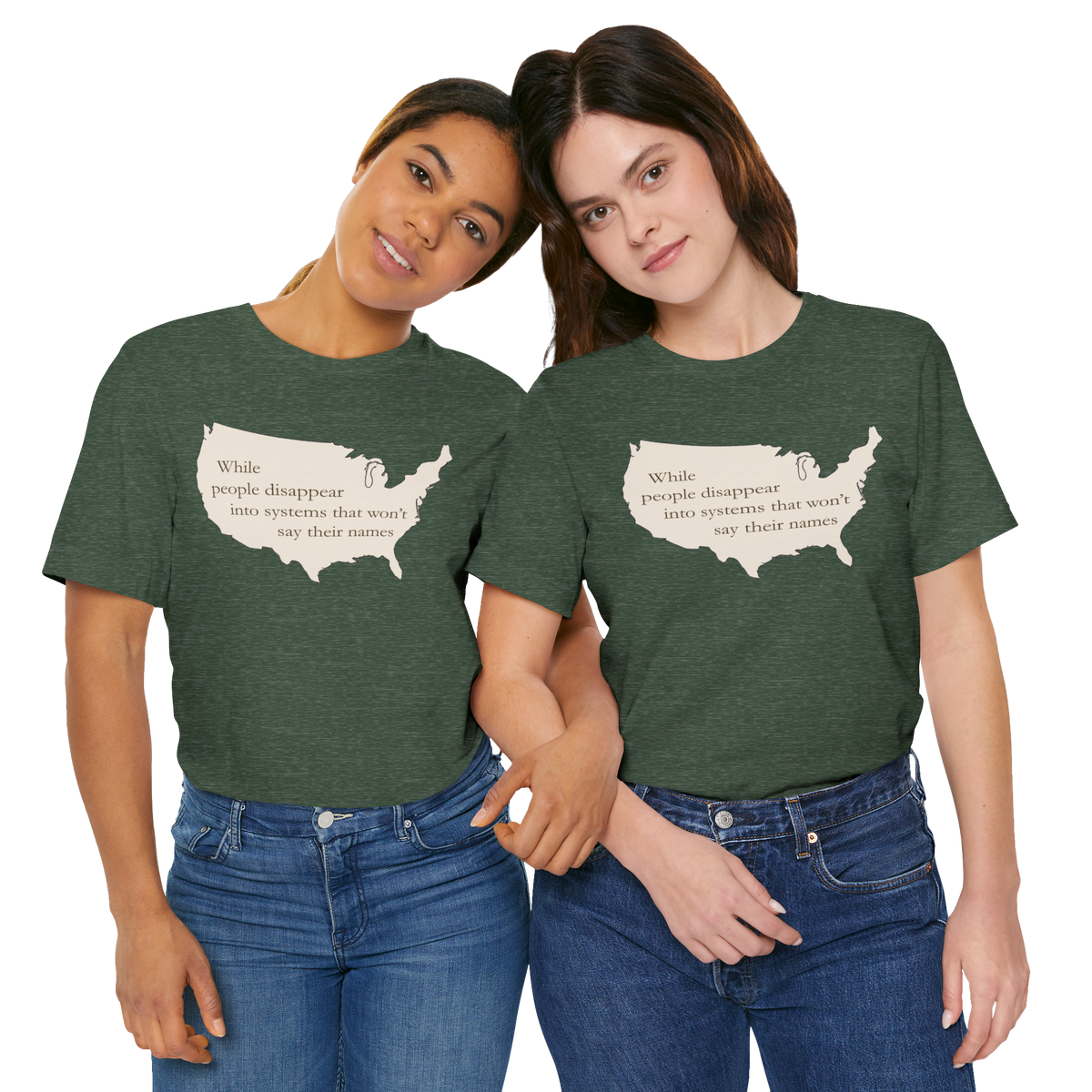 Witness: While People Disappear — Unisex T-Shirt