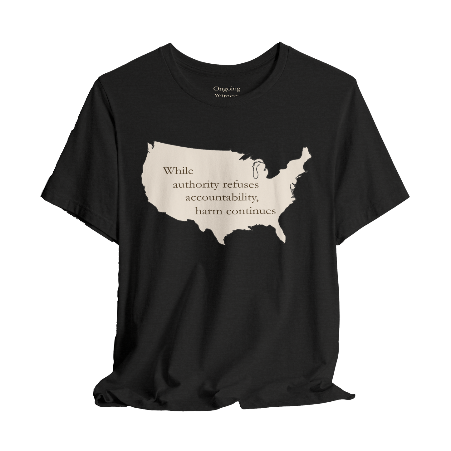 Witness Tee, While Authority Refuses