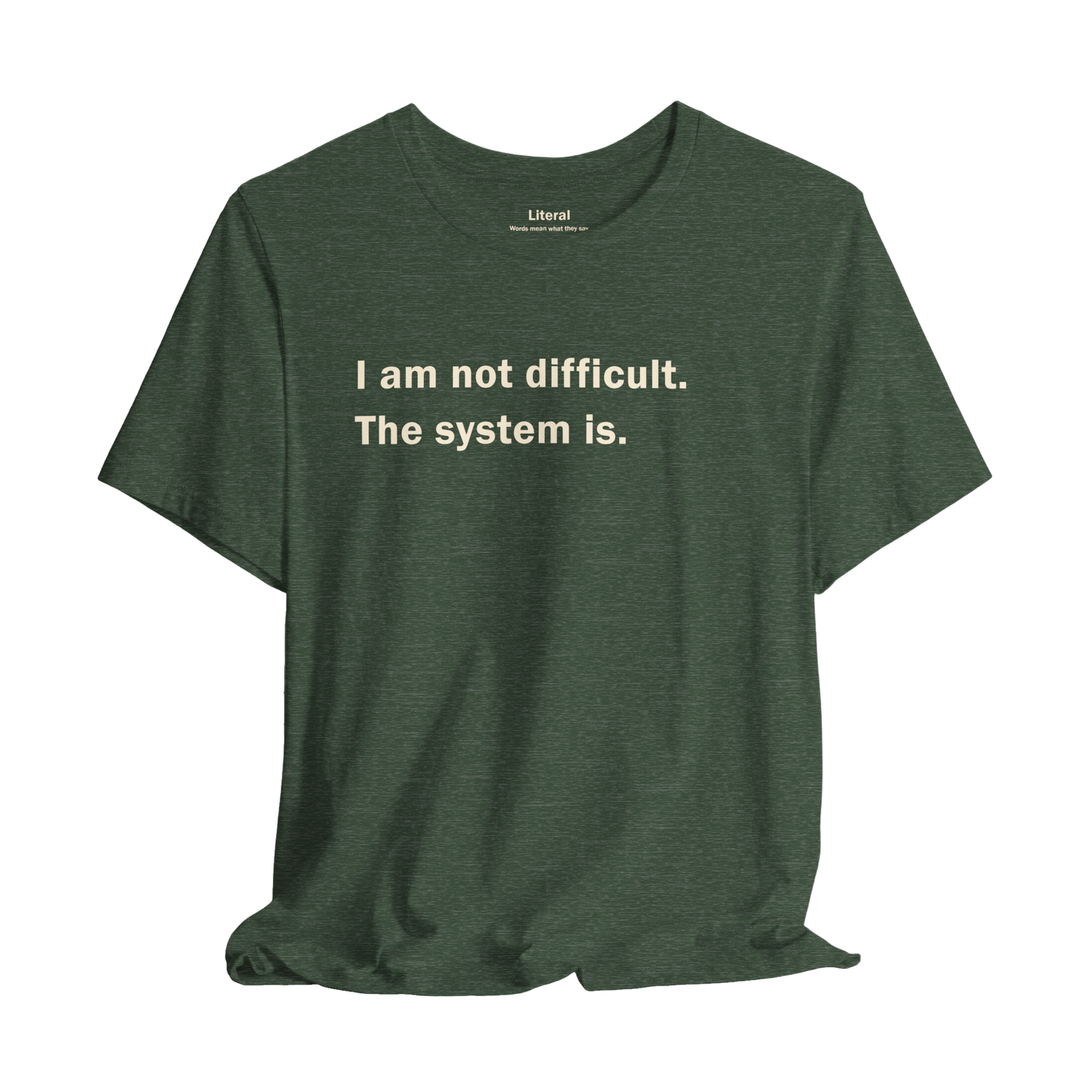 Difficulty, Systemic Tee