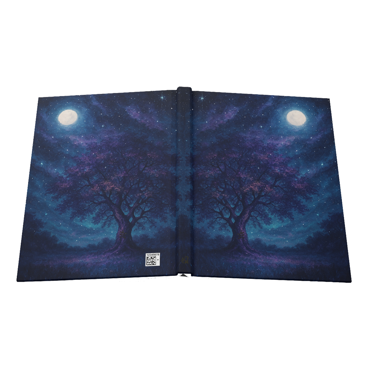Galactic Grove Hardcover Journal, Ruled Line