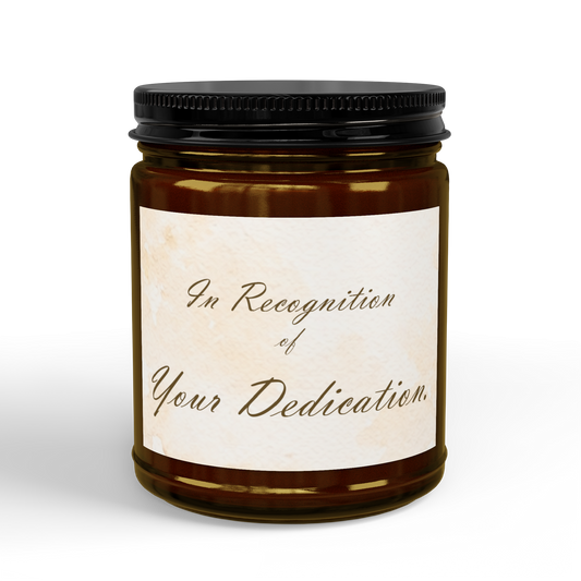 In Recognition, Soy Candle, 4oz & 9oz