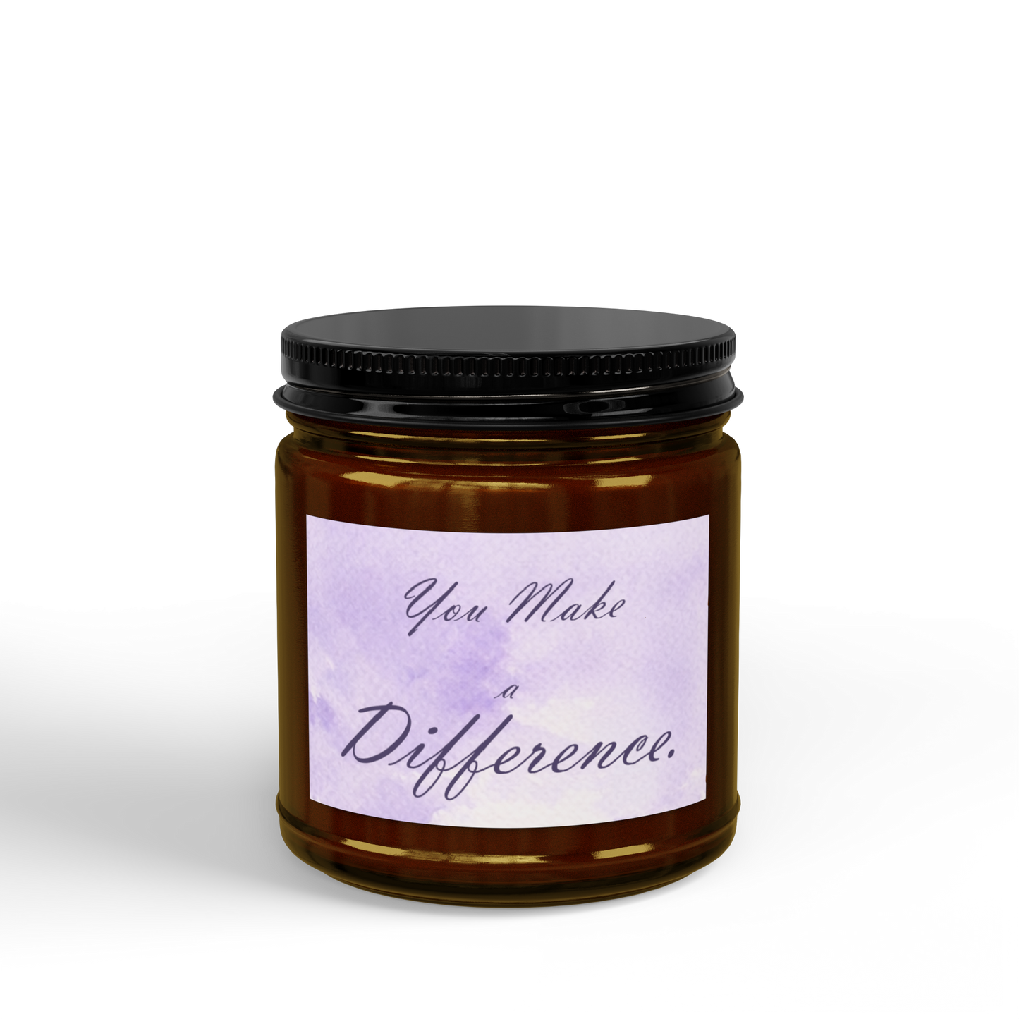 You Make a Difference., Soy Candle, 4oz & 9oz