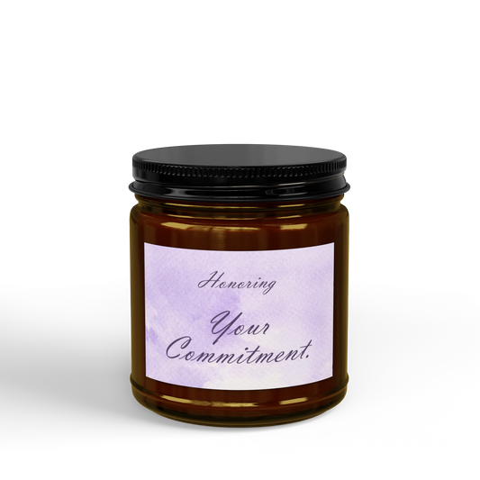 Honoring Your Commitment, Soy Candle, 4oz & 9oz