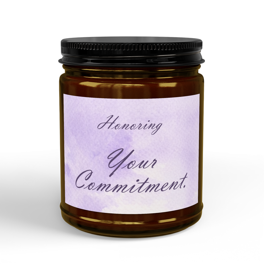 Honoring Your Commitment — Soy Candle, 4 oz & 9 oz