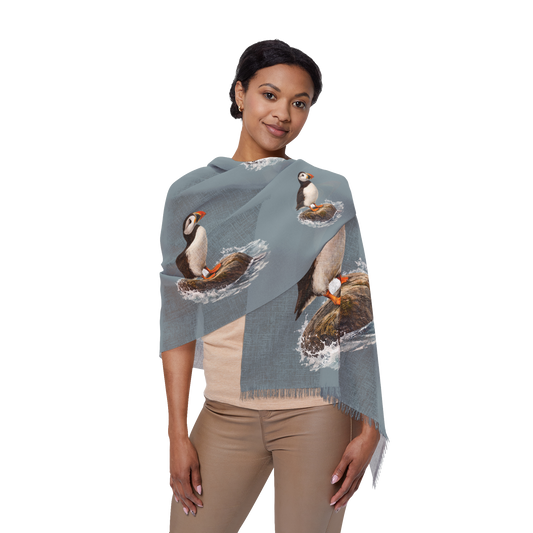 Bram, Coastal Stillness Wrap