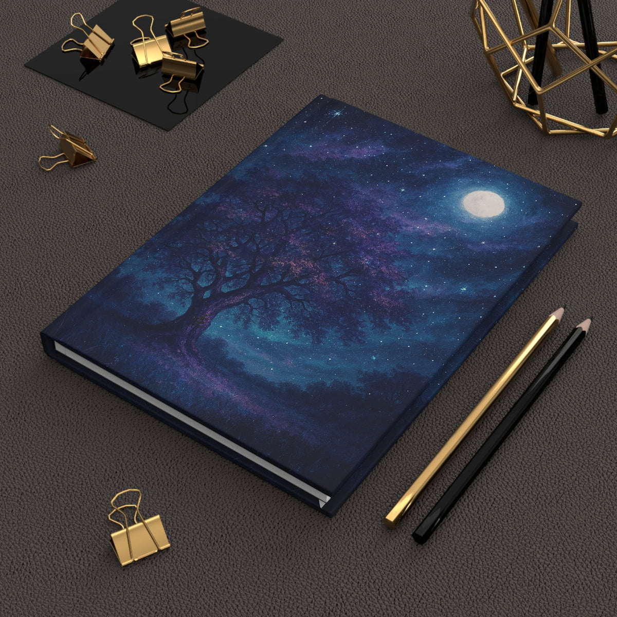 Galactic Grove Hardcover Journal, Ruled Line