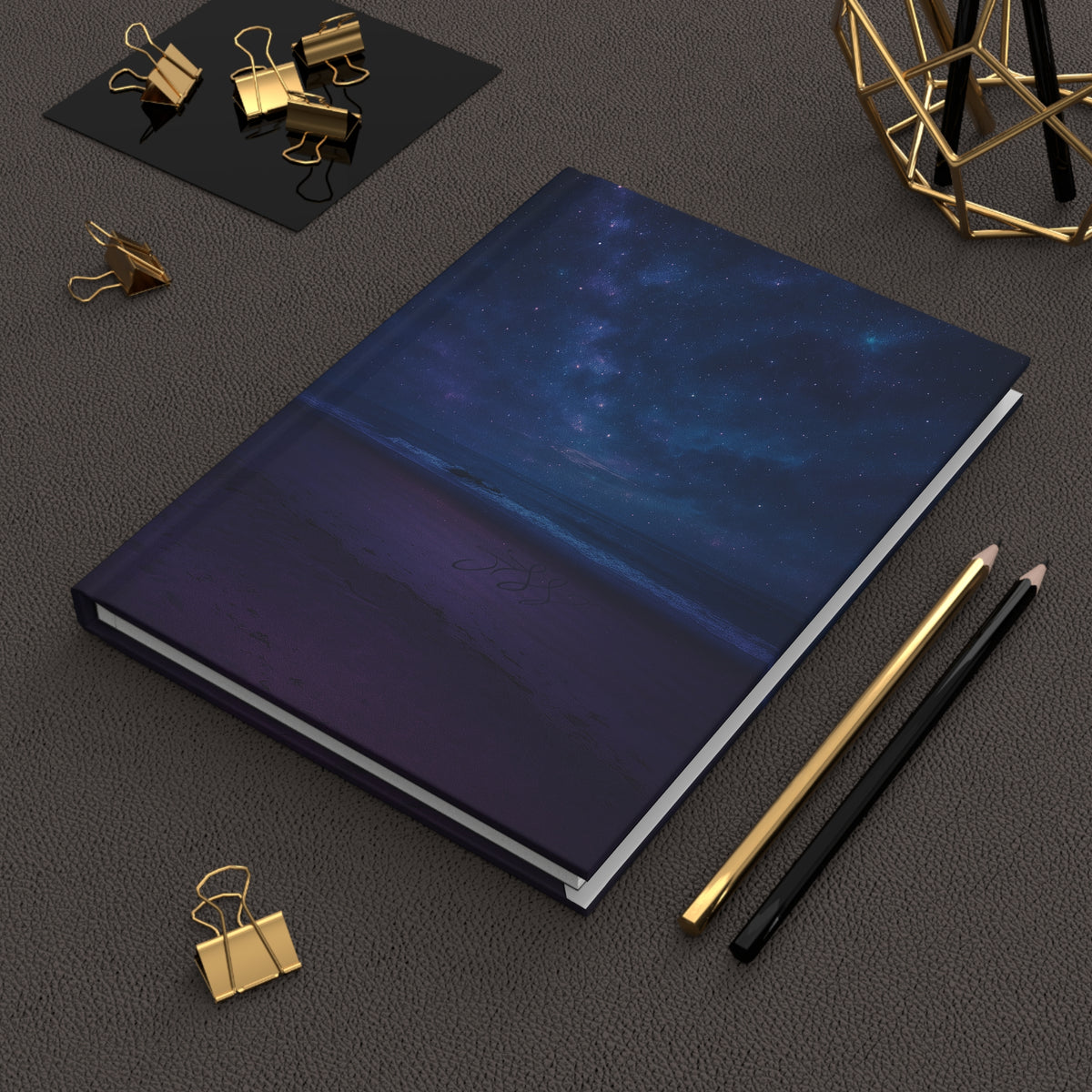 Celestial Water Hardcover Journal, Ruled Line