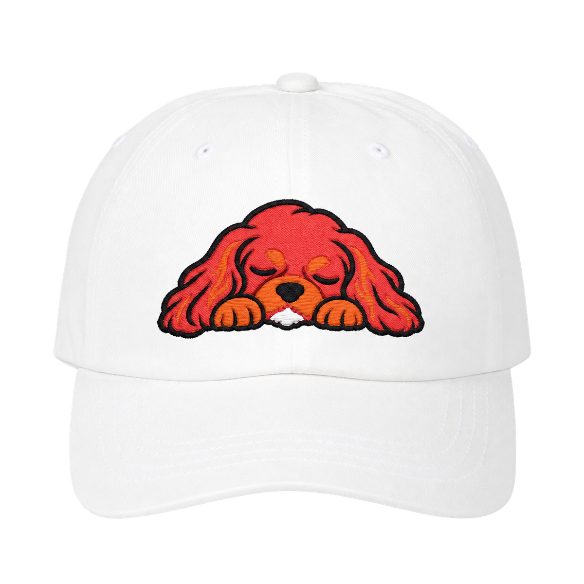 Cavalier King Charles Spaniel Embroidered Dad Hat – Cavy Snuggle Club