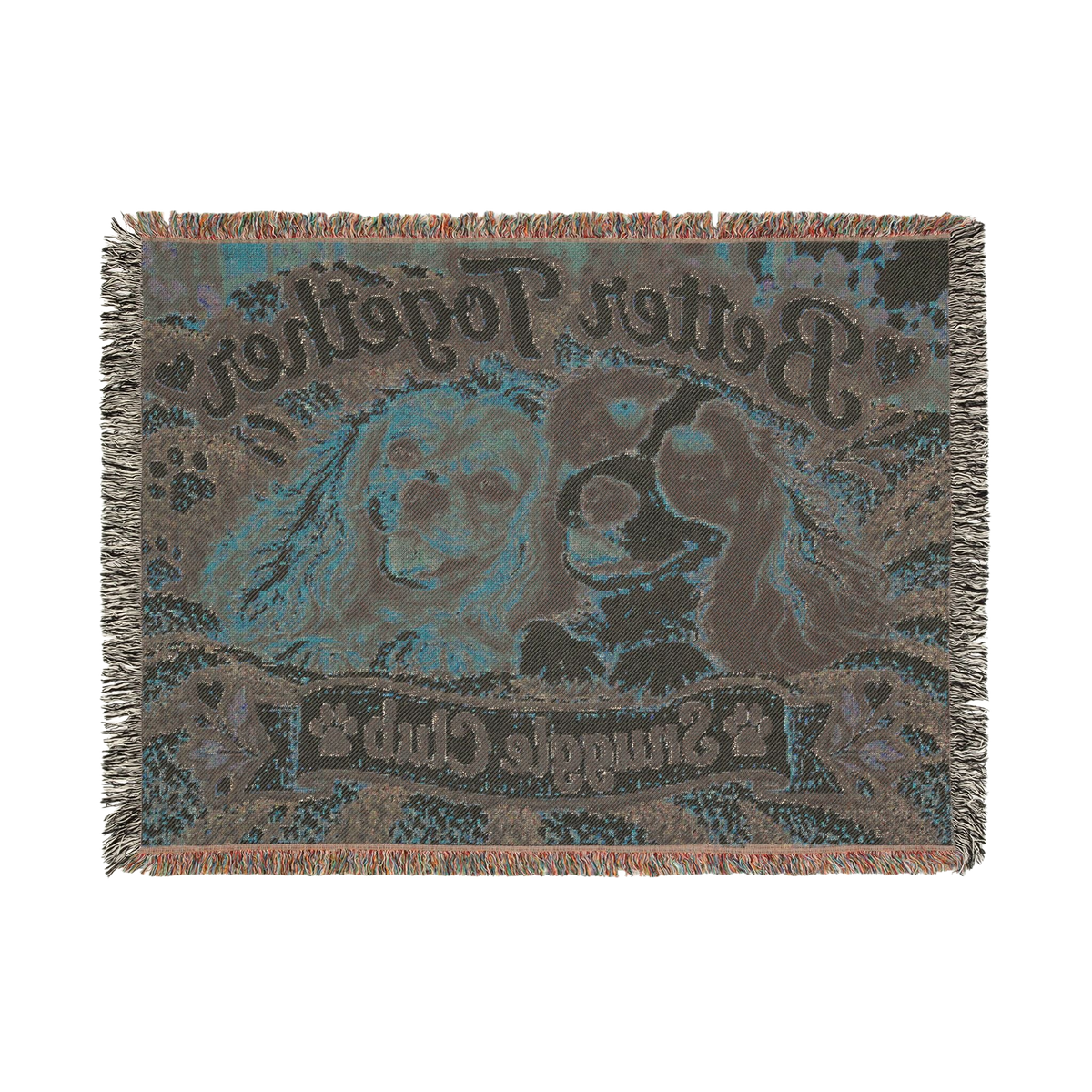 Better Together Snuggle Club Woven Blanket — Cavy Cozy Throw